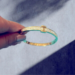 Gold Bling Fashion Bracelet